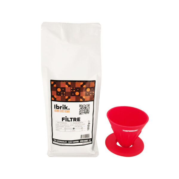 Single Origin Filtre Kahve 1000gr Silikon V60 Dripper Hediyeli